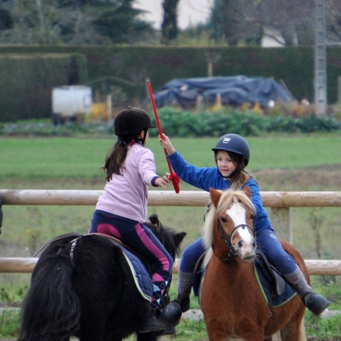 Image de Pâques au poney club , chasse aux oeufs pour enfants de 7 à 12 ans venez passer une journée inoubliable