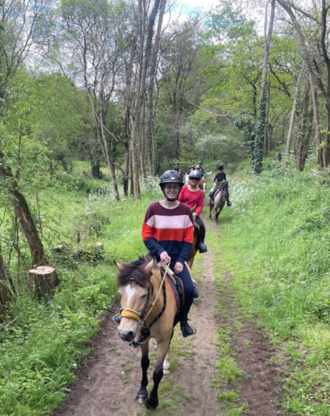 Image de DÉCOUVERTE OU REPRISE DE L'ÉQUITATION POUR PERSONNES JAMAIS MONTÉE OU PAS MONTÉE DEPUIS LONGTEMPS NIVEAU GALOP 1 ET 2